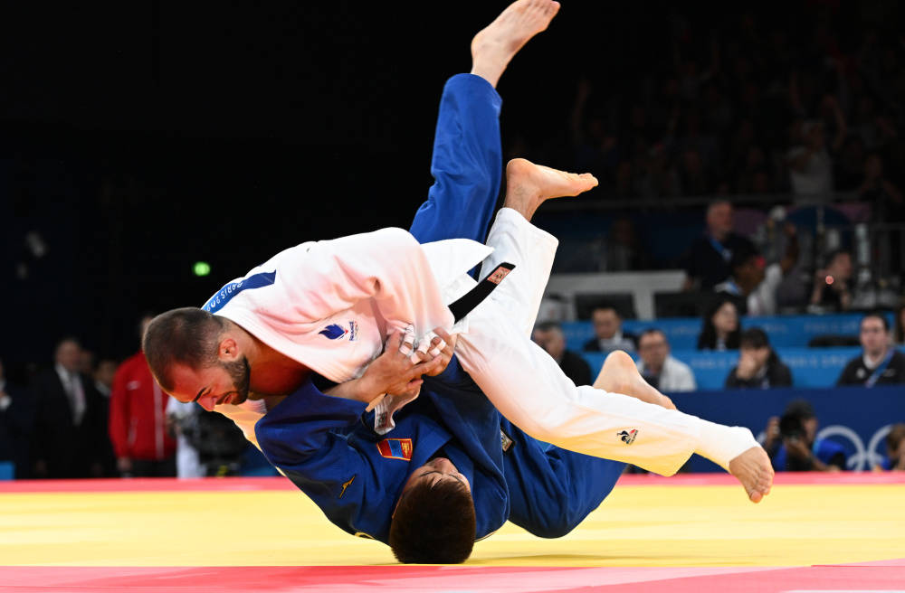 澳大利亚代表团在柔道比赛中夺冠 澳大利亚代表团在柔道比赛中夺冠