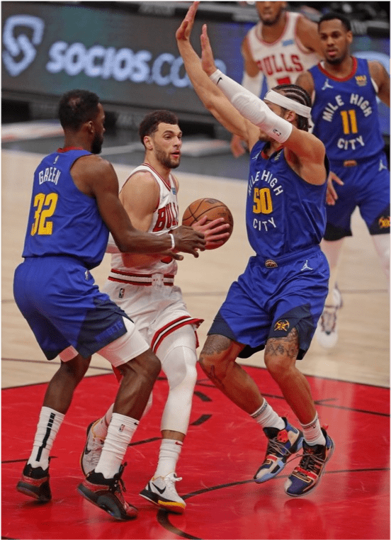 公牛击溃黄蜂，拉文状态火热砍下35分