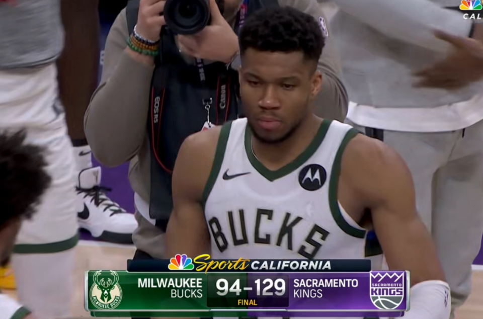 雄鹿大胜湖人,字母哥高效砍下35分 雄鹿大胜湖人,字母哥高效砍下35分