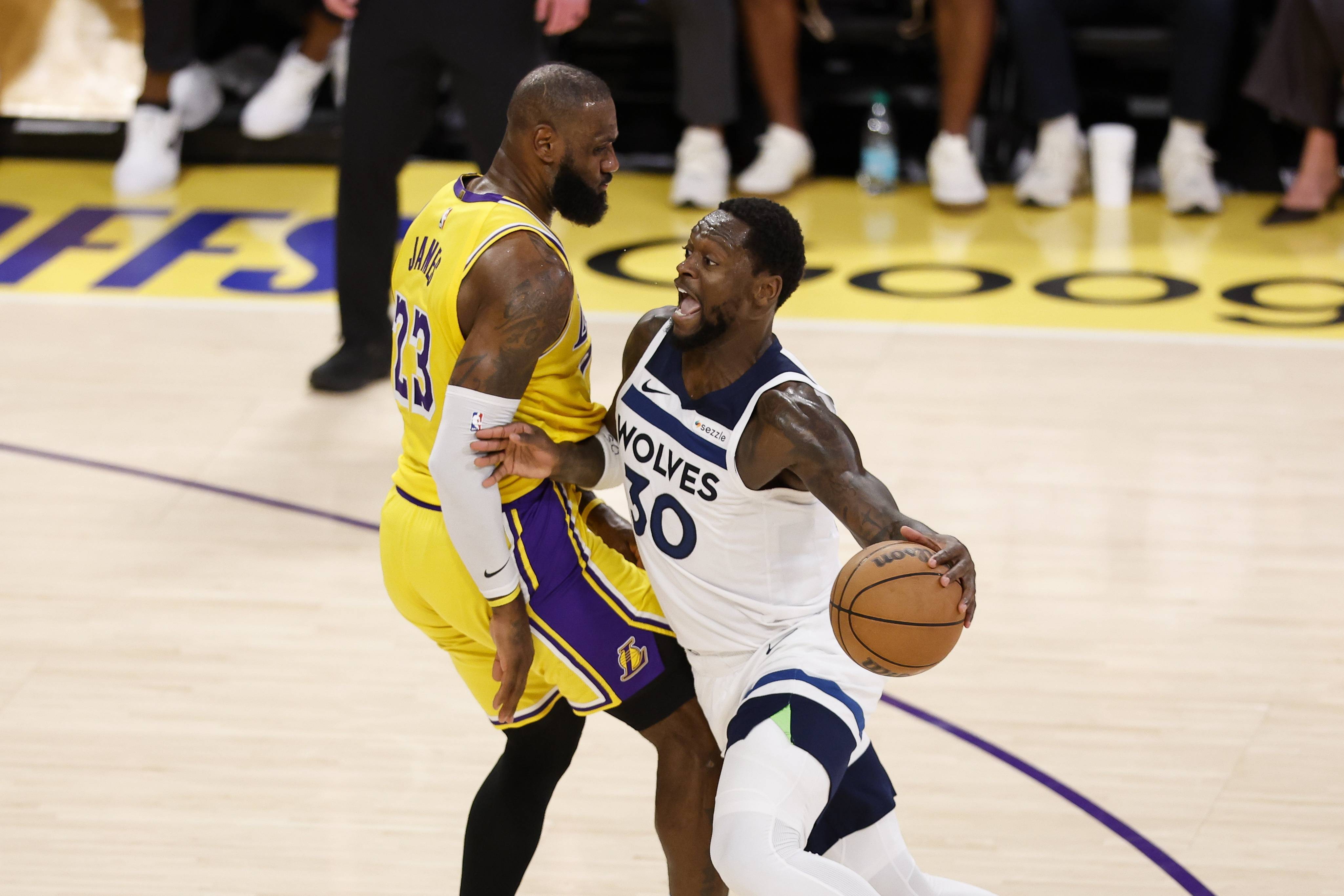 湖人逆转森林狼，保住季后赛席位